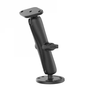 RAM® Double B-Ball Long Arm with Diamond and Round Plates (RAM-B-138U-C)