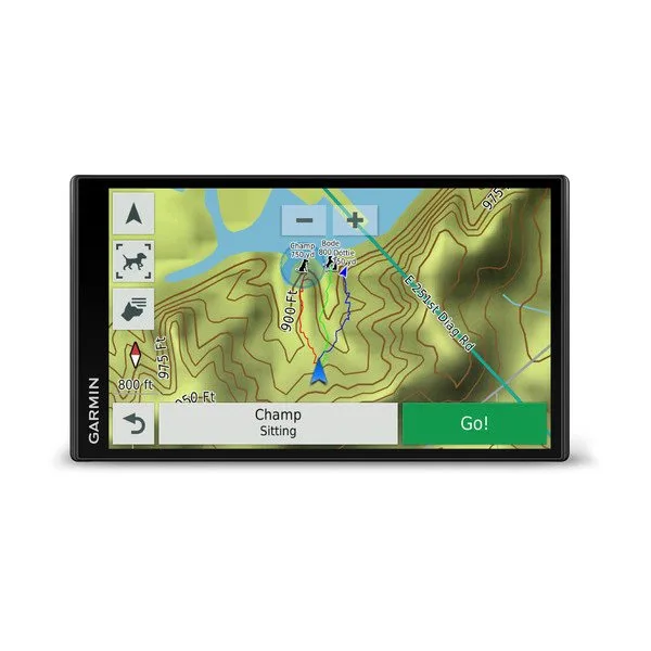 drivetrack 71 off road gps showing topographic mapping
