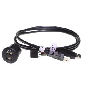 SOCKET:USB 2.1A + AUDIO ROUND UNIVERSAL