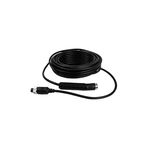 Axis AX10M-4P 10-metre 4-pin male-to-female camera extension cable for compatible vehicle reverse camera and monitor systems.