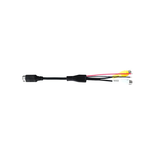 LEAD:AXIS 4Pin mini Din(m)~RCA(f)x2+DC