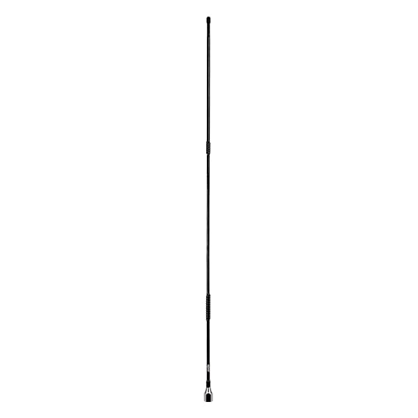 AXIS AW5 94cm UHF fibreglass braid antenna whip with 5dB gain, high-efficiency design and dual loading coils for mobile UHF radio installations.