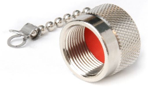 Cellink CP-UHF-M UHF male end cap with PL259 connection, designed to protect compatible UHF sockets from dirt and debris.