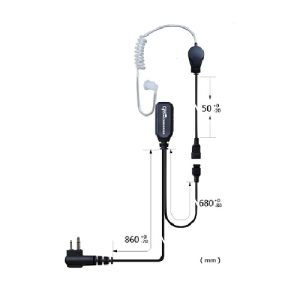 HEADSET:CRS-2WLATM-S3W LOUD A/tube 2WIRE