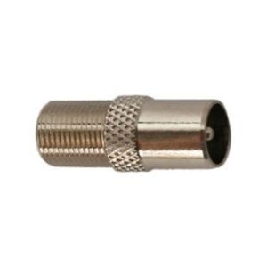 ADAPTOR:Coax F type(f)~B/lee(m)