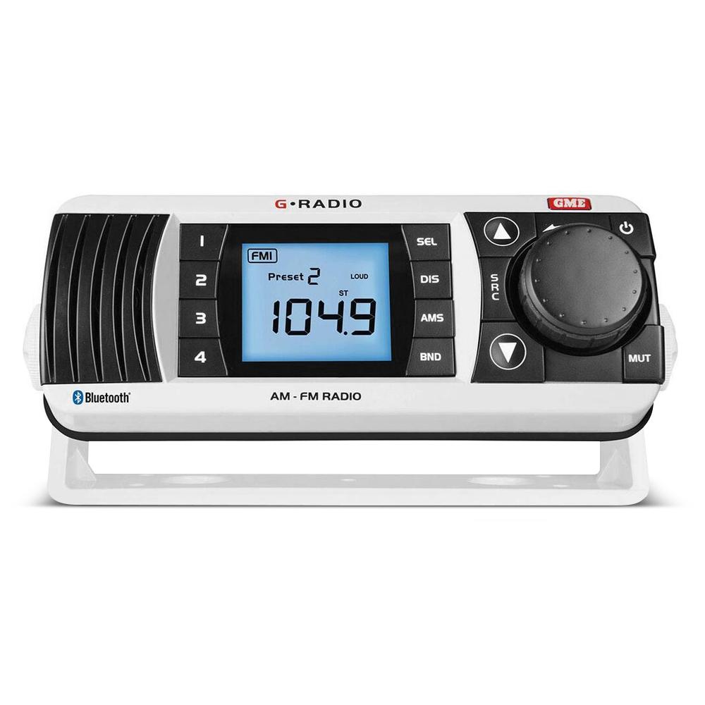 TUNER:GME GR300BT AM/FM/BT Marine White