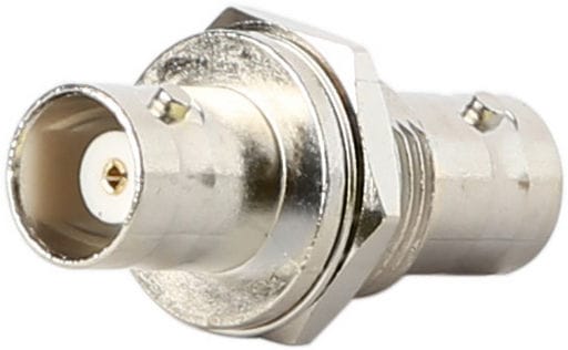 Coax BNC Female to Female Panel Mount Adaptor