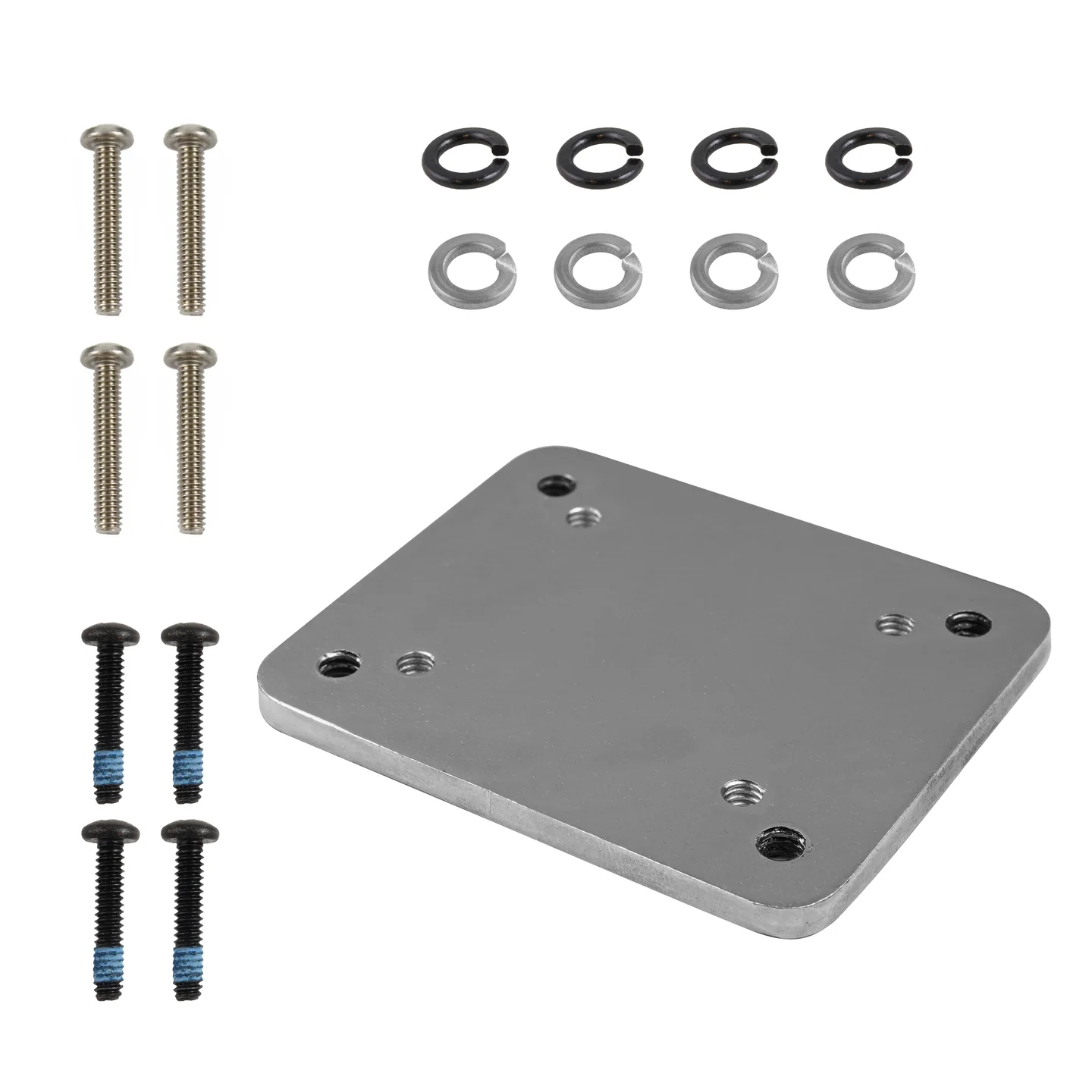 RAM:MNT:Back plate 2.1×2.1″ w bolts