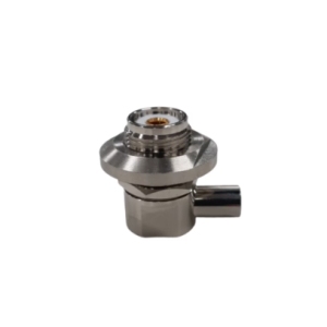 RFI MBC-00-53 vehicle antenna base with 5 metre cable and no connector, designed for permanent coaxial antenna mounting.