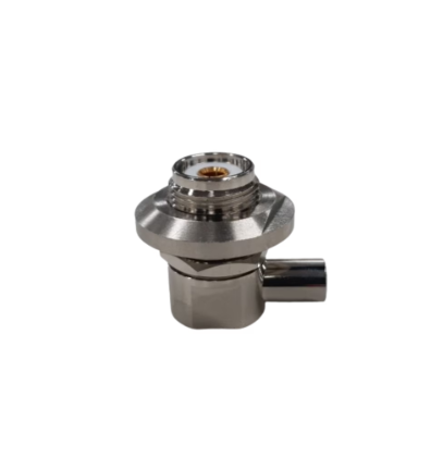 RFI MBC-00-53 vehicle antenna base with 5 metre cable and no connector, designed for permanent coaxial antenna mounting.