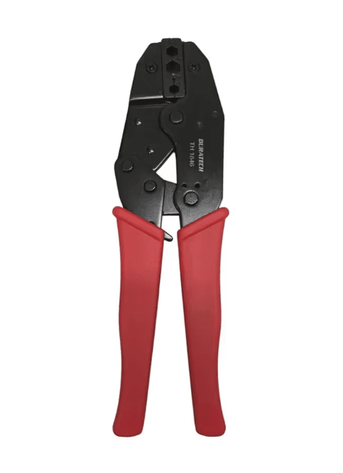 TH1846 heavy-duty ratchet crimping tool for fitting BNC and TNC connectors to RG58, RG59 and RG62 coaxial cable.