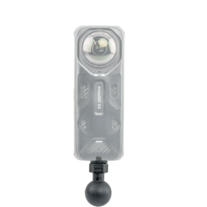 RAM Mounts RAP-B-379U-252025-RW Tough-Ball adapter for Insta360 with 1-inch B Size rubber ball, 1/4"-20 x 0.25" threaded post and rubber washer for adjustable mounting.