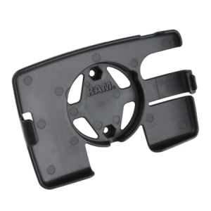 RAM Mounts RAM-HOL-TO10U form-fit high-strength composite cradle for TomTom Start 55, XXL 535, XXL 550 and compatible GPS units, with universal AMPS mounting pattern.