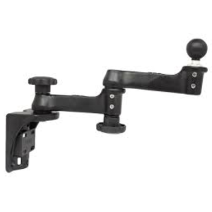 RAM® Vertical 12" Swing Arm Mount with Ball (RAM-109V-1BU)