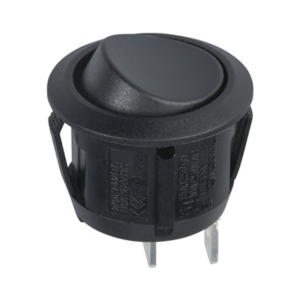 Spst 6 Amp 250VAC Round Rocker Switch