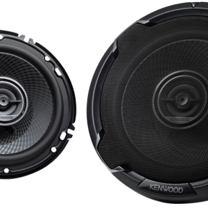 Kenwood KFC-1696PS 6.5-inch 2-way car speakers with polypropylene woofer, balanced dome tweeter, 100W rated input power and 320W peak power.