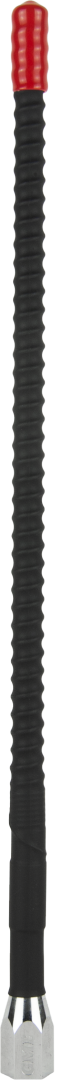 GME AE2001 320mm black rubber 27MHz antenna whip with ground-dependent design, supplied as a replacement whip for compatible 27MHz CB radio installations.