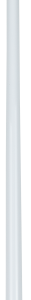 GME AW364V 1200mm white marine VHF antenna whip with fibreglass radome, ground-independent design and Australian-made construction for compatible GME marine VHF radios.
