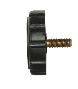 GME CA45R black gimbal mounting knob, supplied as a single replacement knob for compatible GME radios including TX3420, TX3100DP, TX3345 and TX3520.