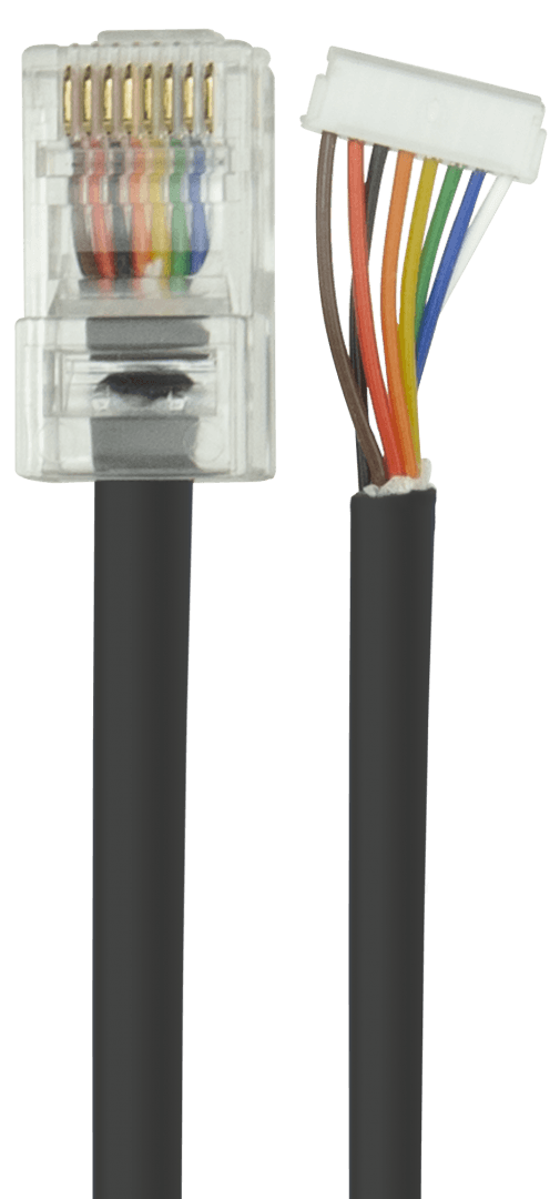 GME LE002 1.8-metre replacement extension lead for TX3400 and TX3520 Series remote head radios, compatible with RH003 and RH004 remote heads.