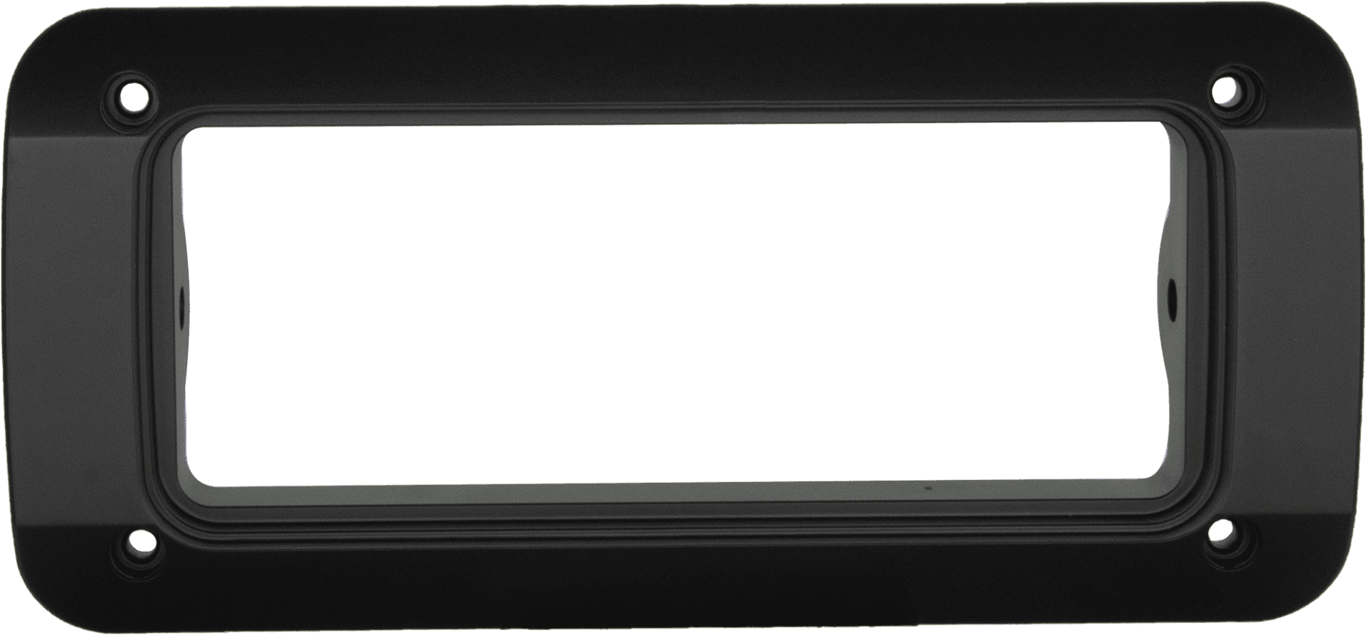 GME MK008B black flush-mount bracket for GX400B, GX700B and GR300BTB units, measuring 210 x 100 x 30mm and supplied as the bracket only.